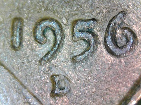 Damaged-1956-D-Test-Lincoln-Wheat-Cent-Or-Just-Junk-?